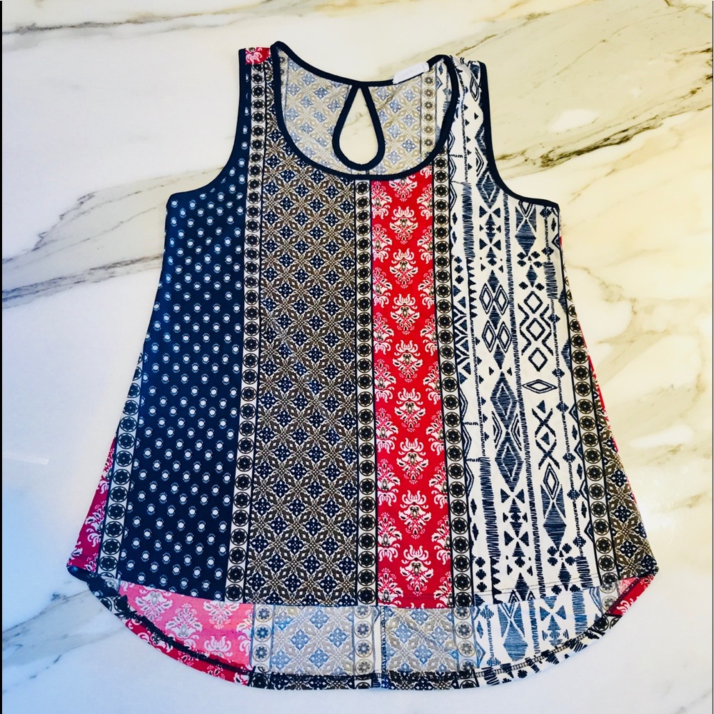 NWOT Hi-Lo Boho Tank